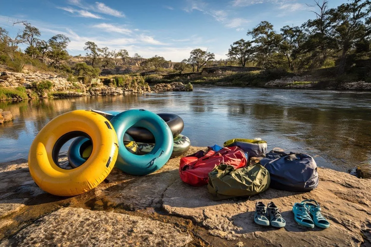 Best River Tubes, Dry Bags, and Water Shoes for Texas Float Trips