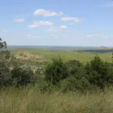 Scenic overlook of the Hill Country from Devil's Backbone ridge