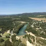 Overlook view of Garner State Park and the Frio River