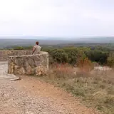 Scenic view from the headquarters overlook at Pedernales Falls State Park